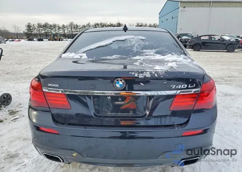2015 BMW 740 Lxi из США, поврежденный, VIN WBAYF4C58FGS99251